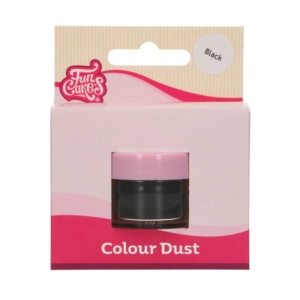Colorante en polvo negro 1,5 gr Funcakes