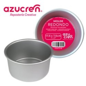 Molde redondo 17.5 x 7.5 cm Azucren