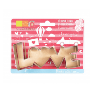 Cortador de galletas LOVE – Scrapcooking