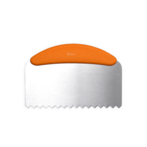 Espátula ondulada 22.5 cm acero inox – Decora